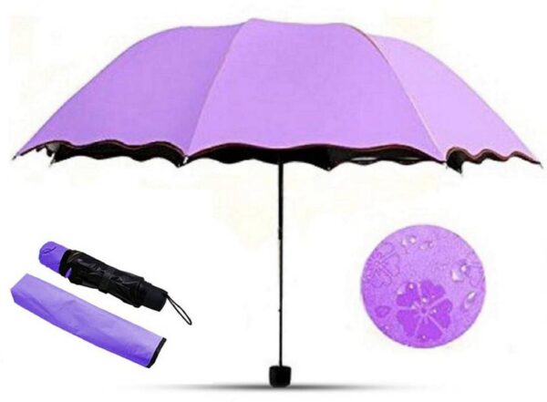 Travel Compact Magic Umbrella 3 Fold Umbrella for Girls